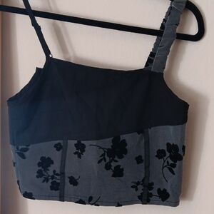 Cider -Asymmetrical Crop Top